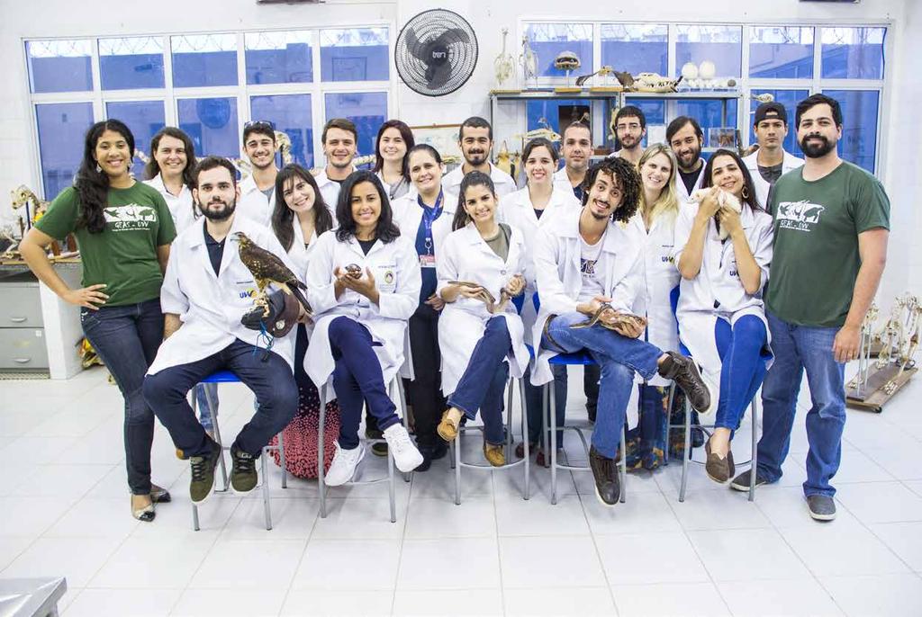 GEAS Projeto de Extensão multidisciplinar realiza 1º Ciclo de Palestras Você conhece o GEAS? É o Grupo de estudos de animais selvagens da Universidade.