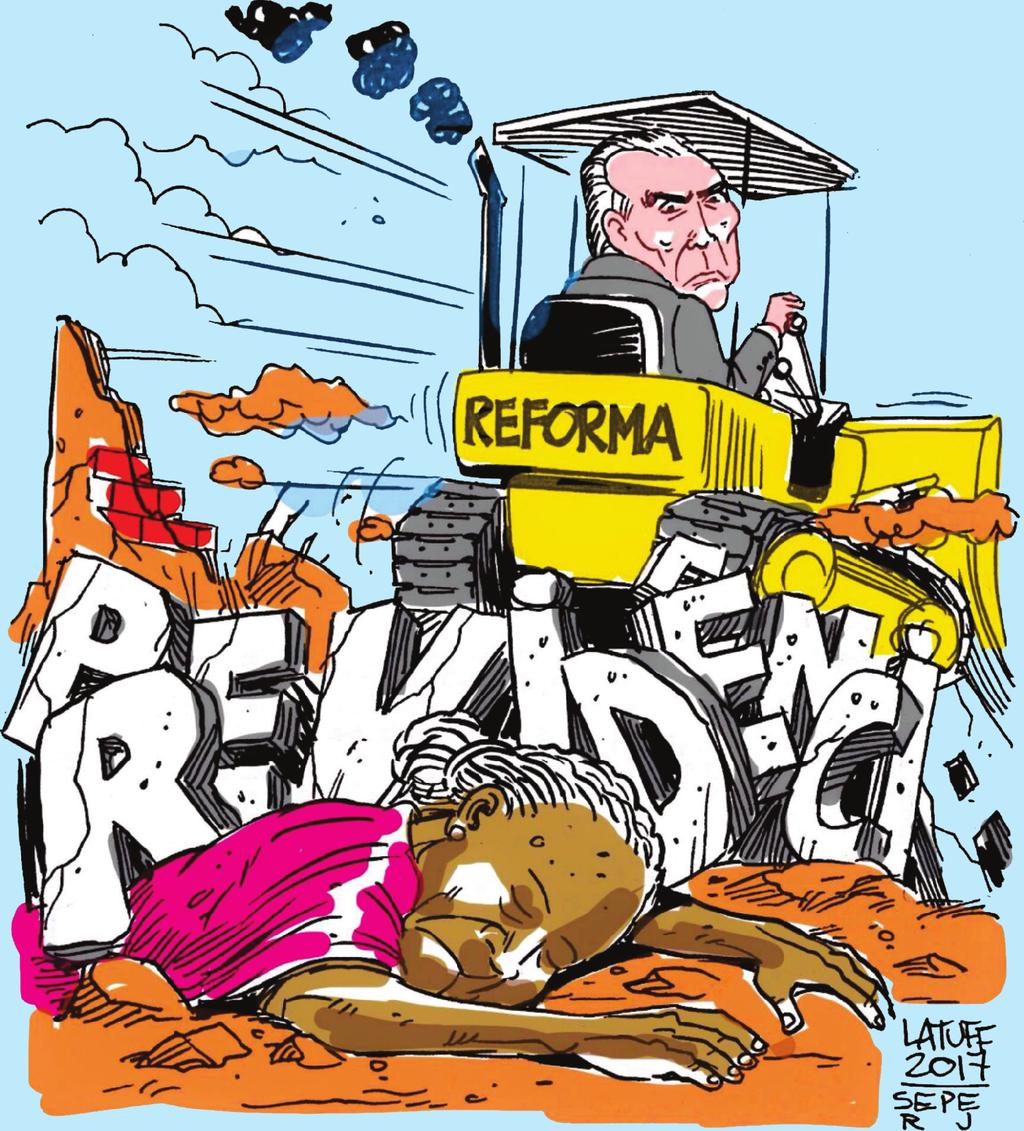 CONTRA A REFORMA DA PREVIDÊNCIA: