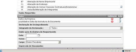 NOME / CARGO, informar os dados do Presidente da cooperativa.