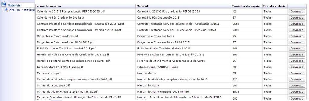 4 MATERIAIS: 4.1 - ARQ.