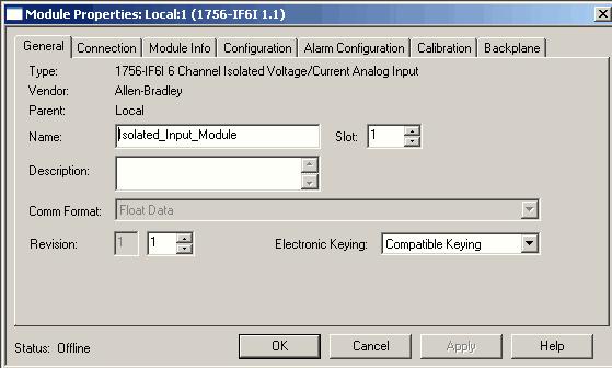 Capítulo 10 Configurar módulo de E/S analógica do ControlLogix Editar configuração Após a definição de configuração para um módulo, é possível revisar a alterar suas escolhas no software de