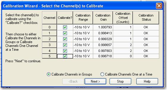 Calibrar os módulos de E/S analógica ControlLogix Capítulo 11 6. Clique em Start Calibration para acessar o Calibration Wizard para passar pelo processo.