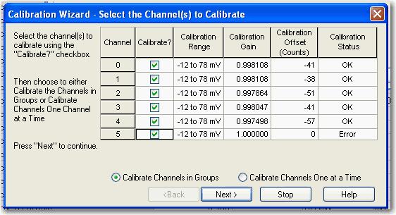 Calibrar os módulos de E/S analógica ControlLogix Capítulo 11 6. Clique em Start Calibration para acessar o Calibration Wizard para passar pelo processo.