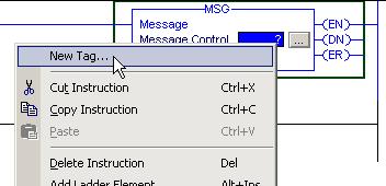 Você pode dizer que a linha está em modo de Edição por causa do e no lado esquerdo da linha. 3. Encontre e, em seguida, clique na instrução MSG (mensagem) na barra de ferramentas da instrução.