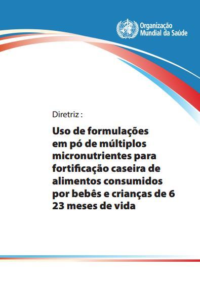 O QUE FUNCIONA NA PREVENÇÃO DA ANEMIA?