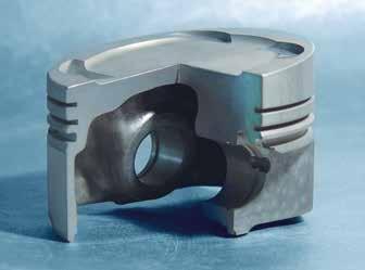 Technical terms Pistons AA F GL KH M MT MV ÜH VT = Distance between bosses = Top land height = Total length = Compression height = Combustion chamber diameter = Combustion chamber