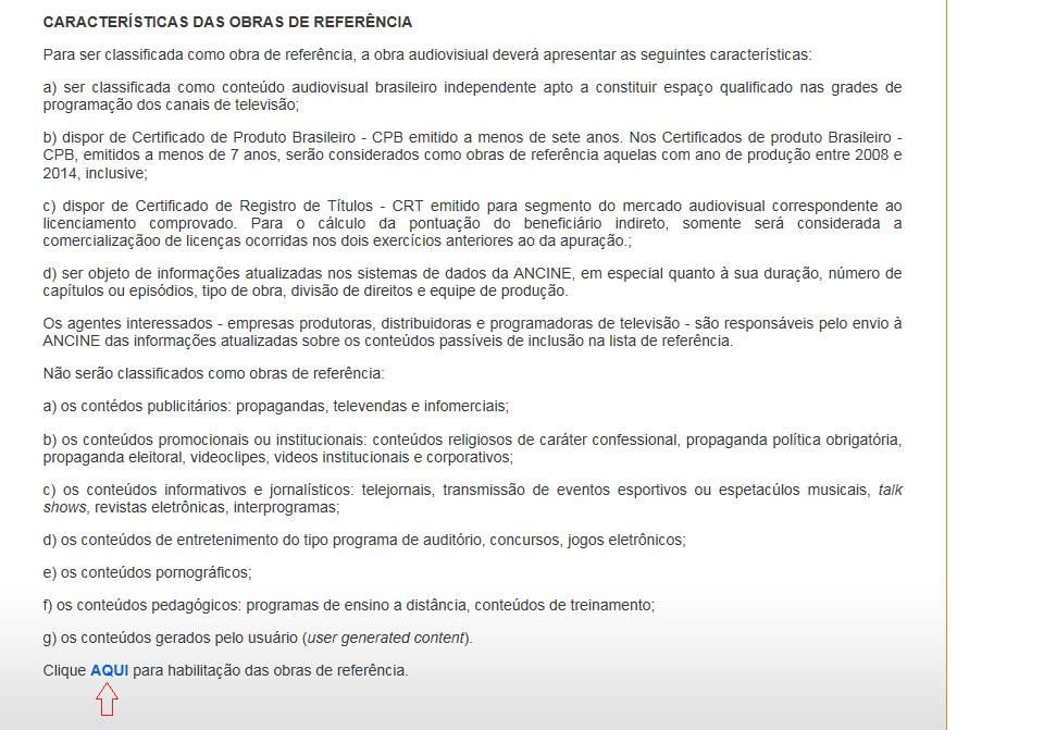 3) Ao clicar na opção Habilitação de Obras o sistema irá direcionar para a página de apresentação com uma breve descrição do programa.