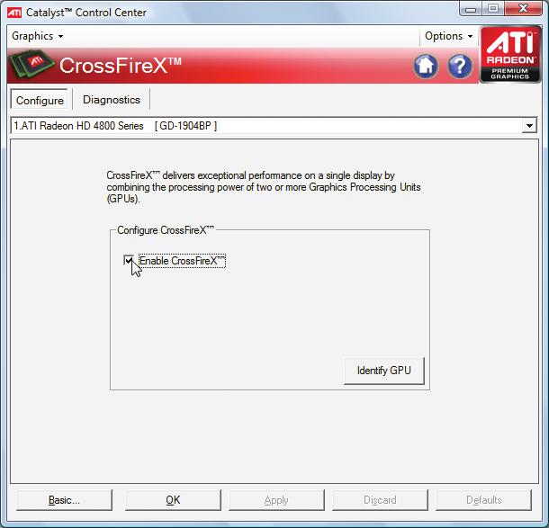 -6 Configuração do ATI CrossFireX A.