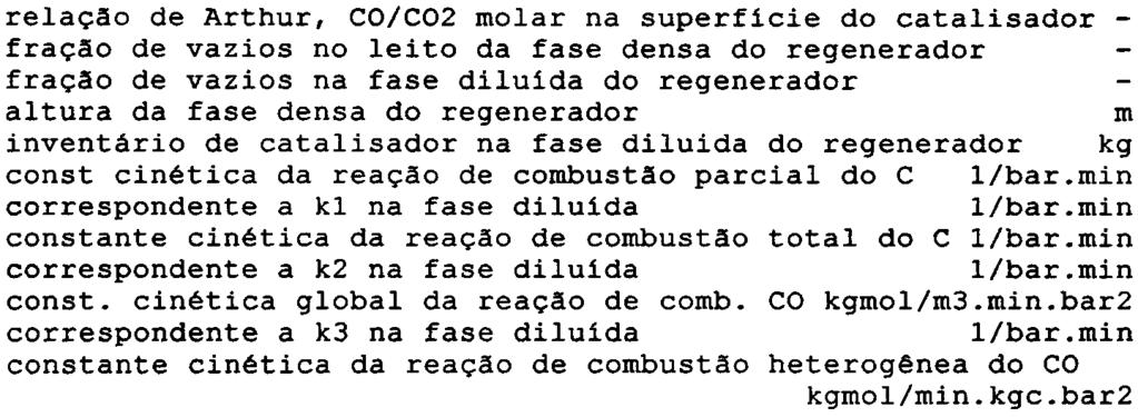 x onversao da arga kg raq / kg 61eo Retifiador =========== o~ir o que de irulacao % peso Regenerador EP BEl EP hd lo kl kl t A llonden llondil n I ~~~ I k3 k3 k3~ 1 k3~i k3~i kc' Mar Ma Mr Mde i MH