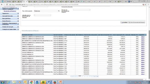 Documentos de Despesas você pode ter acesso a todas as notas fiscais, de todos os fornecedores que