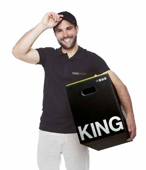 the king specialist KGFOL-MINIMODUS/PT/00 App KINGspecialist para o instalador A App KINGspecialist permite completar todas as fases de programação da instalação, operando diretamente no próprio