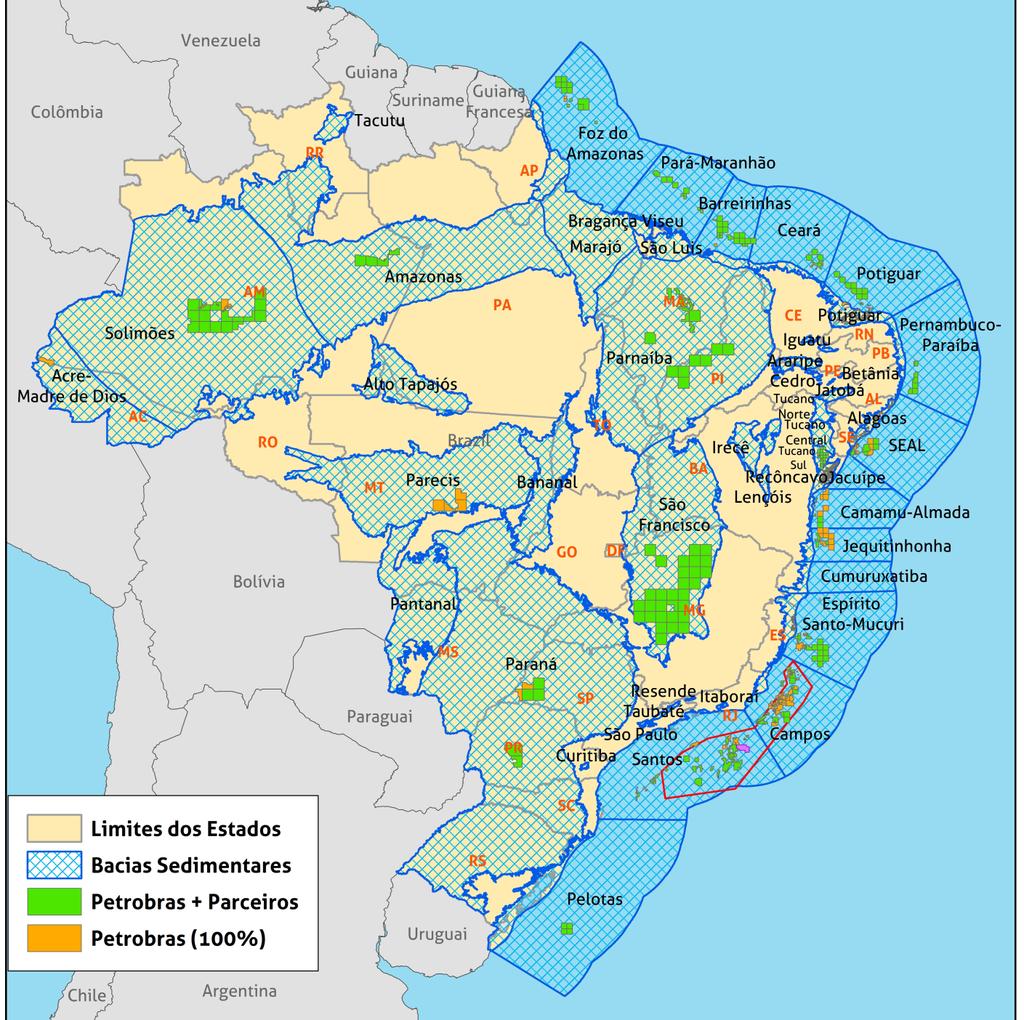 AIvidades de E&P no Brasil MAPA E&P Brasil Setembro/2016 26 operadores