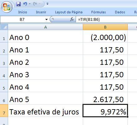 2 INVESTIMENTOS MANTIDOS ATÉ O VENCIMENTO (Held to maturity) Resolução do exemplo 2 passo Calculando a taxa efetiva de juros no Excel, temos: 69 2 INVESTIMENTOS MANTIDOS ATÉ O VENCIMENTO (Held to