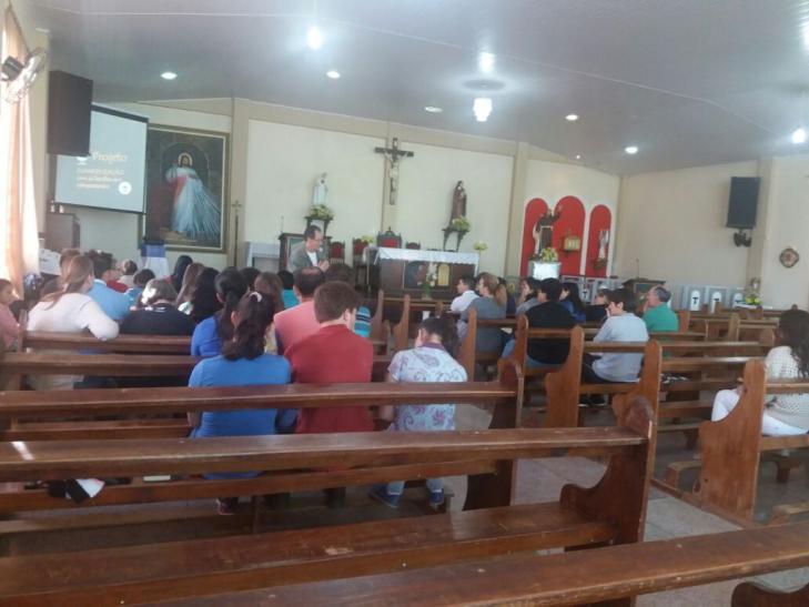 No dia 16 de outubro na Paróquia Nossa Senhora de Fátima