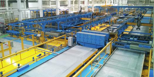 Progress Group, Frankfurt, Alemanha Inaugurada nova fábrica de alto desempenho na Tailândia Capacidade de máquina de 12 paletes por hora A Pruksa Real Estate Public Co. Ltd.