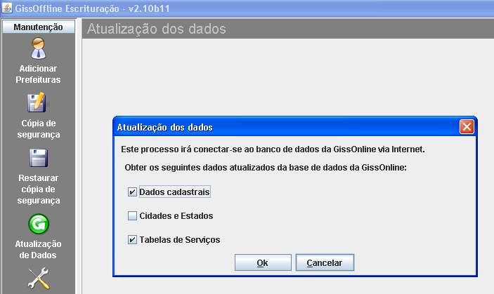 Sempre que houver qualquer alteração em seu cadastro Municipal (endereço, atividades enquadradas etc) deverá utilizar esta opção.