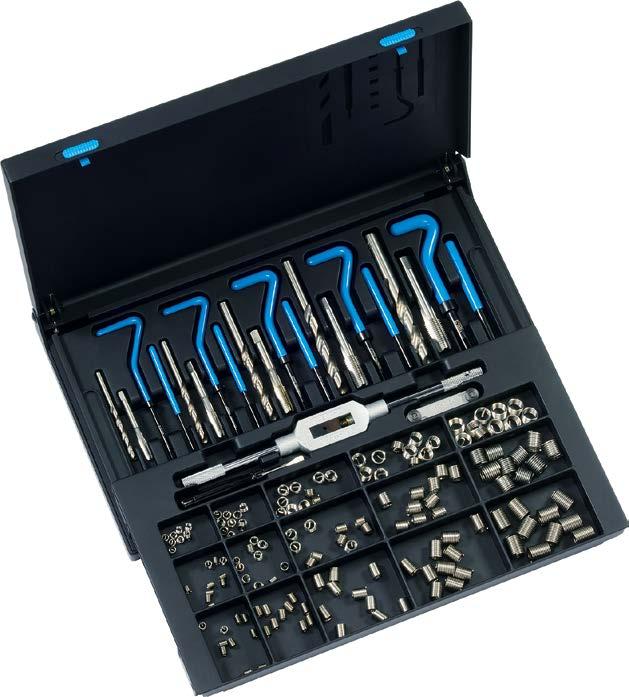 Kits Reparadores de Roscado para Taller Estojos para reparar roscas 1,0 1,5 2,0 VC80 / M 5 - M 12 M 5 x 0.8 5.2 mm No. 8 No. 8 10 10 10 04080 M 6 x 1.