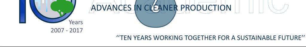 com Resumo Essa pesquisa avaliou os artigos publicados nos cinco Special Journal of Cleaner Production oriundos das discussões e publicações no International Workshop Advances in Cleaner Production
