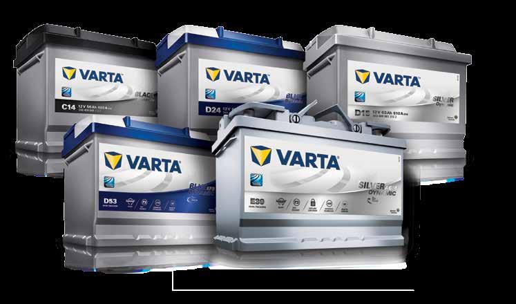 VARTA UM PARCEIRO FORTE E SEGURO EM QUEM PODE CONFIAR No último século, a tecnologia automóvel registou uma evolução extraordinária e a VARTA está na linha da frente deste desenvolvimento, com a