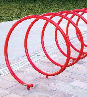 SPYRA Designer: Alfredo Tasca RESET Designer: Alfredo Tasca Bicicletário modular em formato de espiral, produzido