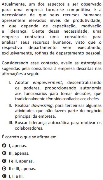 5.3 Item resposta múltipla: o item de múltipla escolha divide-se em três partes: texto base, enunciado e alternativas, devem ser observadas a coerência e a coesão entre suas partes (texto-base,