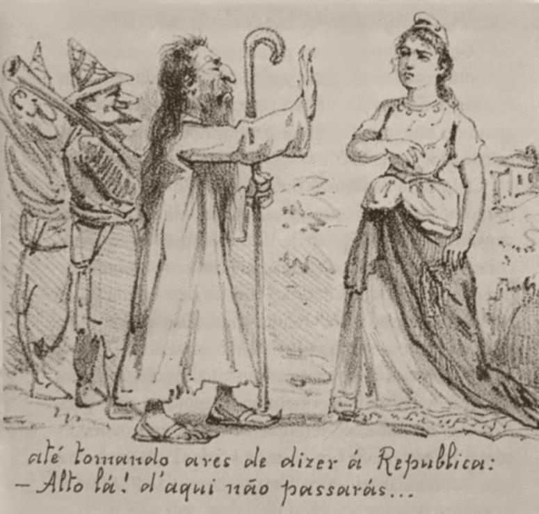 Revolta de Canudos 1893-1897 Conselheiro uma ameaça Conselheiro fanático e monarquista O Governo decide esmagar o reduto