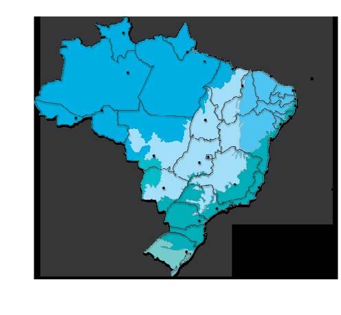 derivados 1,3% outras não-renováveis 0,6% (gás industrial de alto forno, aciaria, coqueria, enxofre e de refinaria) Amazônia Cerrado Caatinga 11 AC Rio Branco Pantanal Mata Atlântica Rendimento