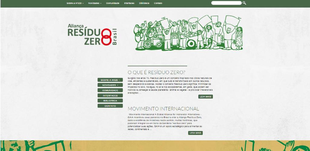 SITE da ARZB http://residuozero.org.