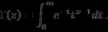 Preliminares função gama e função hipergeométrica Função Gama definição: Algumas propriedades : 1. 2.
