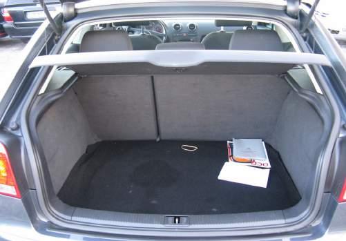 REFERÊCIA Veículo - Interior documentação Compartimento da mala