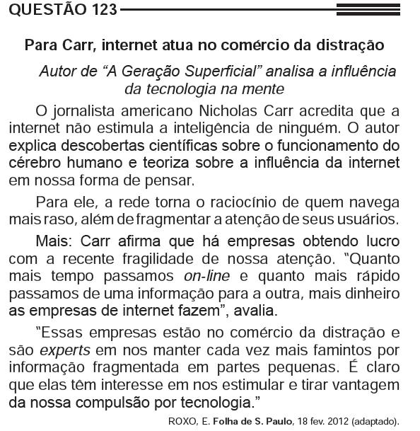 132 No caso específico da amostra (7), a relação intertextual se materializa entre dois textos situados no gênero carta, servindo como suportes para revistas distintas, publicadas na mesma data.