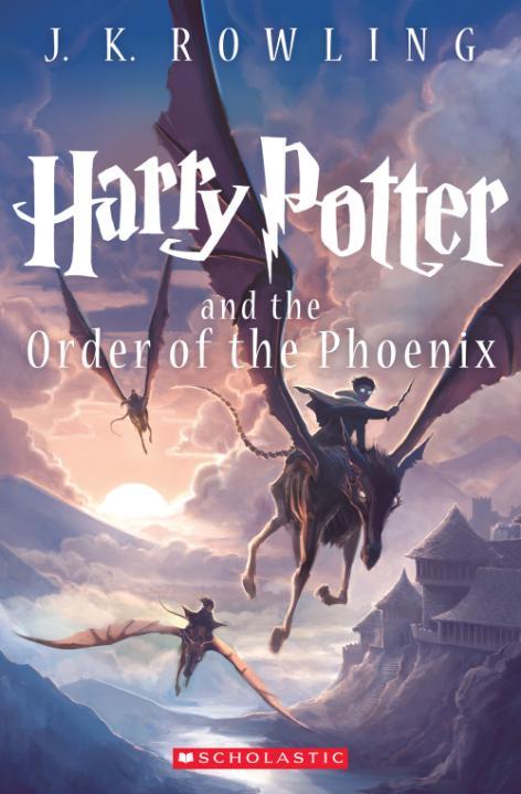 Imagem 15: Edição especial americana do quinto volume da série Harry Potter, lançada em 2013 em celebração aos 15 anos do lançamento do primeiro livro da
