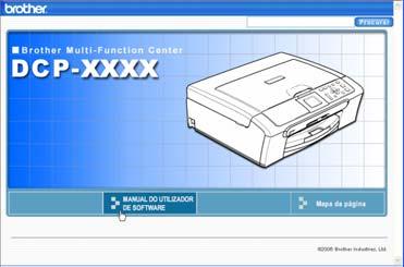 7 Funções de software e de rede 7 O CD-ROM inclui o Manual do Utilizador de Software o Manual do Utilizador de Rede (apenas DCP-540CN e DCP-750CW) para as funções disponíveis quando o aparelho está