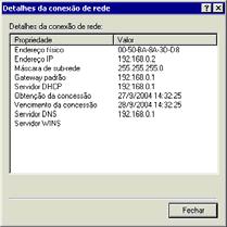 DHCP Funcionamento do DHCP Todososequipamentosde uma rede baseada em TCP/IP precisam ter um endereço IP. Esses endereços não são aleatórios. Existem regras que os definem.