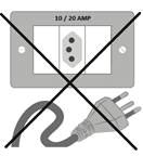 INSTALAÇÃO ELÉTRICA ATENÇÃO! A instalação elétrica deve ser realizada por profissional instruído e qualificado. INFORMATIVO.