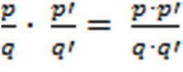 A multiplicação é associativa, isto é, quaisquer que sejam os elementos x, y e z de K: Axioma 3M.