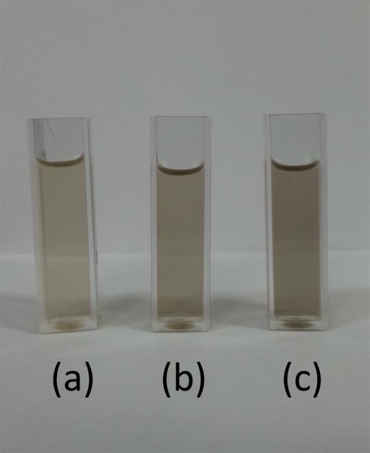 4.2. Influência da concentração de WSe 2 Inicialmente foram testadas concentrações de 4, 5 e 6mg de WSe 2 em 5ml de solvente (NMP e surfactante).