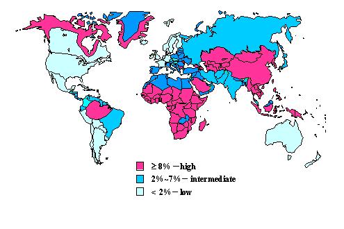 Distribuição geográfica