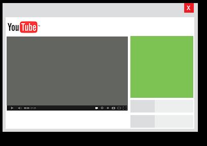 FORMATOS YOUTUBE IN-VIDEO OVERLAY Banner que
