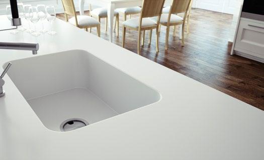 Integrity, o Lava-louça de Silestone Integração Sem Juntas.