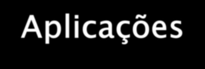 Aplicações [Crites and Barto, 1996] Controle de Elevadores 10 andares, 4 cabines Estados: estados dos botões; posição, direção, e estado de movimentação dos