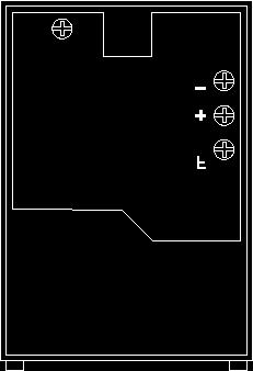 FECHADURA 12V/1A (OPCIONAL) AJUSTE DO VOLUME DO INTERFONE: Gire o trimpot P1 no volume desejado.