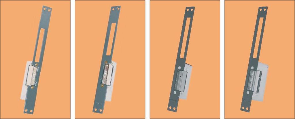 do fecho código FEM-ESQ numa porta com abertura para a esquerda. Dimensões e posicionamento correto para a instalação do fecho código FEM-DIR numa porta com abertura para a direita.