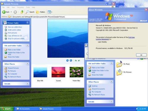 1) WINDOWS VISTA (NT 6.