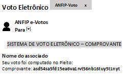 email do associado.