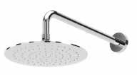 107 19 011 107 19 012 BRUMA AirEcoDrop Sistema embutido de duche com chuveiro de parede Ø230 mm Concealed shower set with shower head Ø230 mm Kit de douche encastré avec douche de tête Ø230 mm