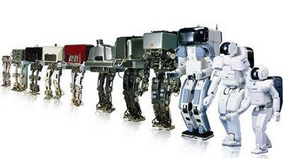 3.3 Projetos associados à robótica humanoide 21 A Boston Dynamics apresentou recentemente um robô bípede capaz de caminhar a 7,08 km/h.