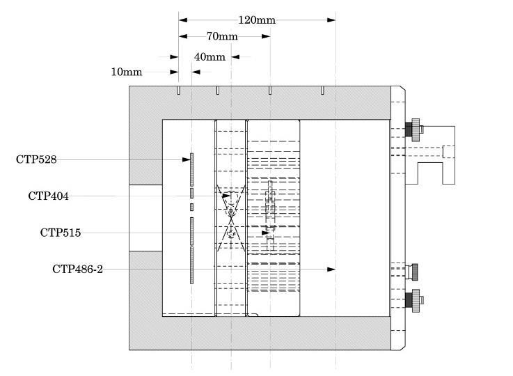 52 Processamento automático de imagens DICOM para otimização de doses em exames de Tomografia Computorizada Este Catphan é constituído por quatro módulos: CTP528; CTP404; CTP515; CTP486-2.