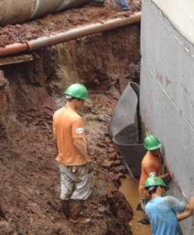 MacDrain TD (trincheira drenante) É uma revolução nos sistemas de drenagem para obras viárias, campos desportivos, pátios, estacionamentos, etc.