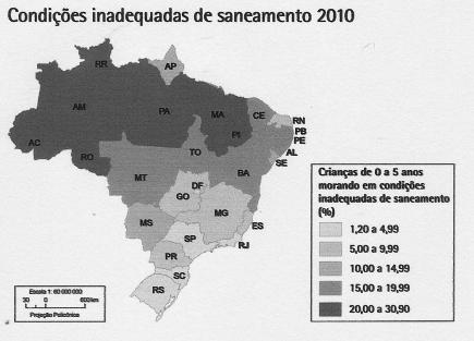 E. massificação da internet. A. B. C. Planisfério político. In: Atlas geográfico escolar. Rio de Janeiro: IBGE, 2012. ARCHELA, R. S.; THÉRY, H.